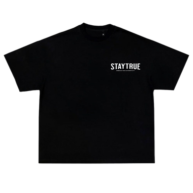 STAY TRUE CLASSIC BLK TEE (Pre-order)